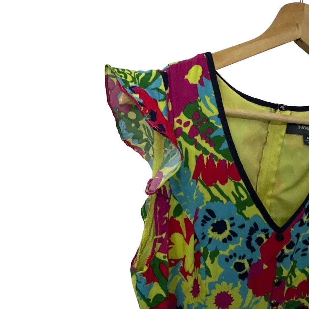 Modcloth Eyes On You Floral Maxi Dress Medium - Picture 8 of 14